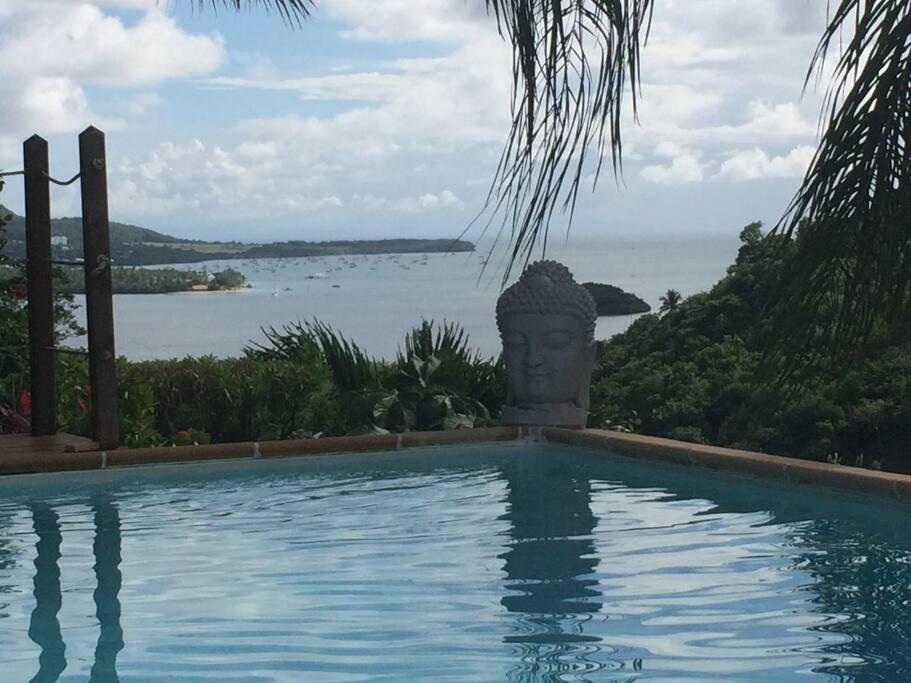 La Charmante Villa Coco Avec Magnifique Vue Mer Le Marin Esterno foto